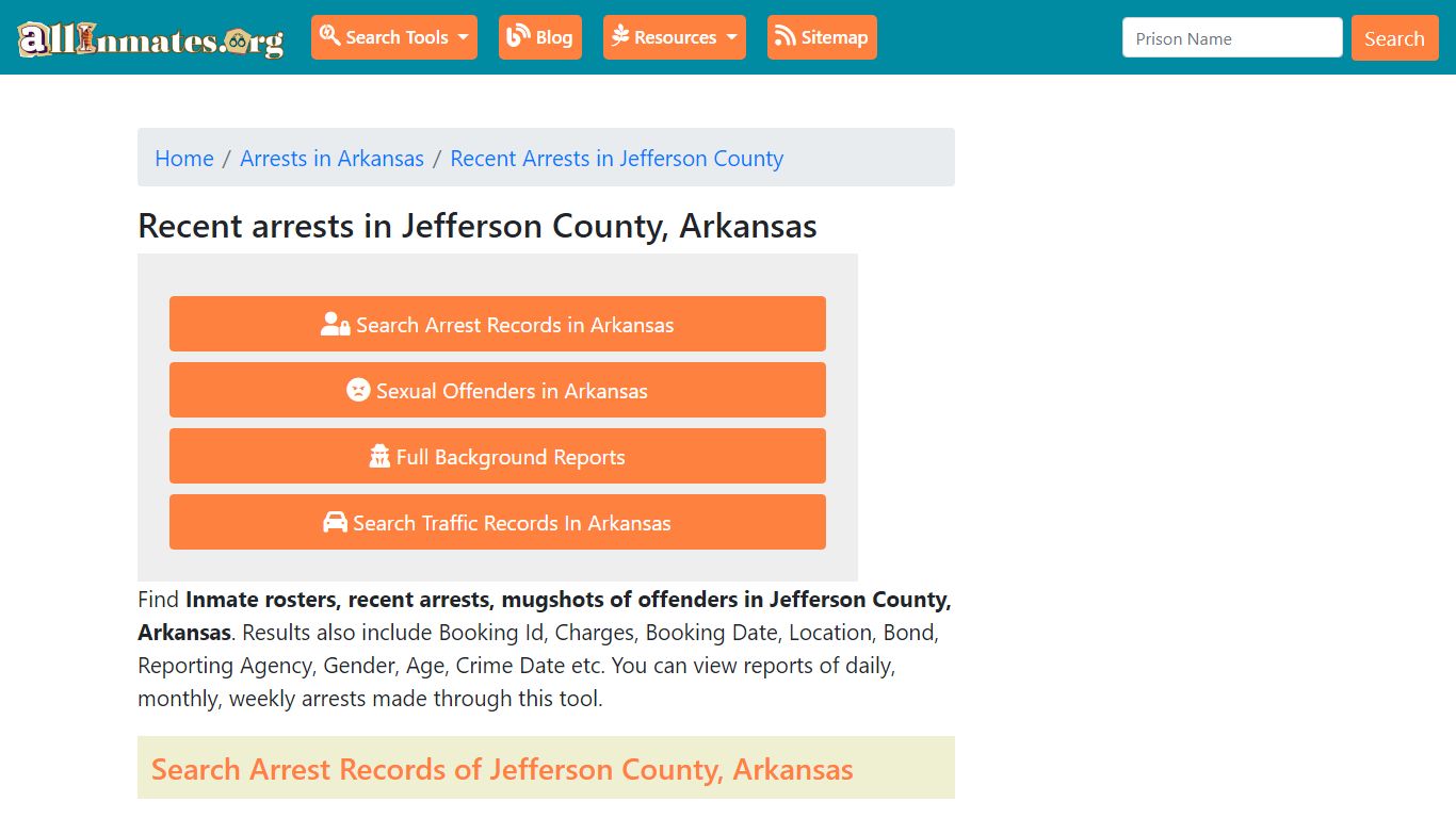 Recent arrests in Jefferson County, Arkansas | Mugshots, Rosters ...